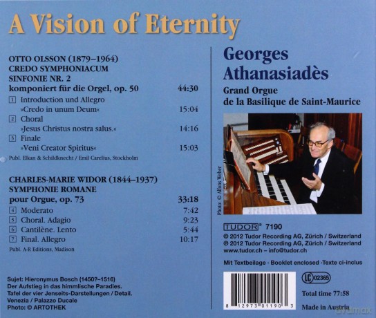 Georges Athanasiades - A Vision of Eternity [CD]