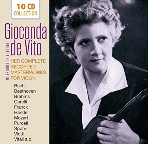 Ludwig van Beethoven: Gioconda De Vito - Her Complete Recorded Masterworks for Violin [10CD]