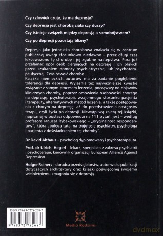 Depresja - David Althaus, Ulrich Hegerl, Holger Reiner [KSIĄŻKA]