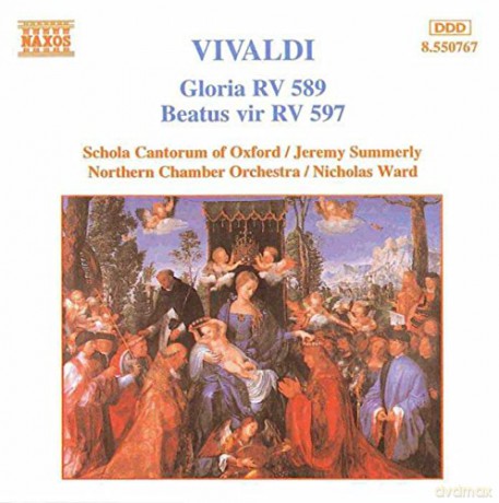 Antonio Vivaldi: Gloria RV 589 [CD]