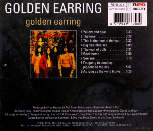 Golden Earring: Golden Earring [CD]