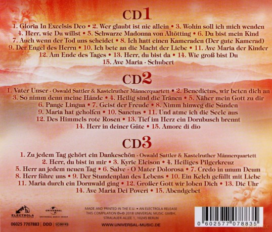 Oswald Sattler: Gottvertrauen: Christliche Lieder [3CD]