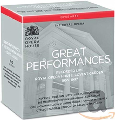 Great Performances (Operngesamtaufnahmen aus dem Royal Opera House) [32CD]