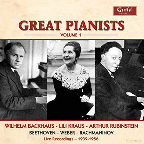 Great Pianists Vol.1 [CD]
