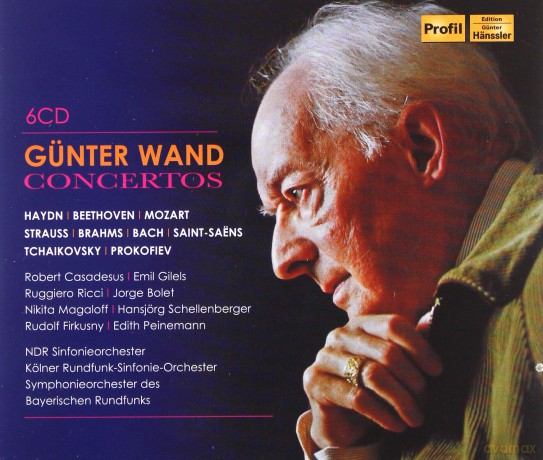 Johann Sebastian Bach: Gunter Wand - Concertos [6CD]