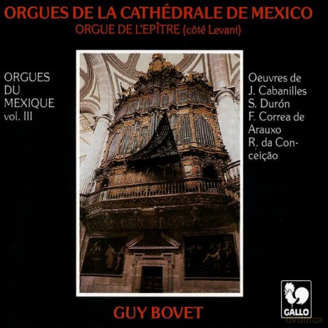 diverse: Guy Bovet - Orgues de la Cathedrale de Mexico [CD]
