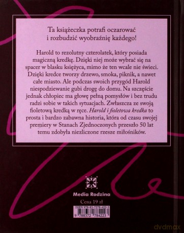 Harold i fioletowa kredka - Crockett Johnson [KSIĄŻKA]