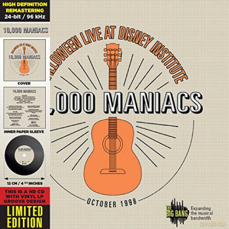 10,000 Maniacs: Halloween Live At Disney Institute (Limited Collector's) [CD]