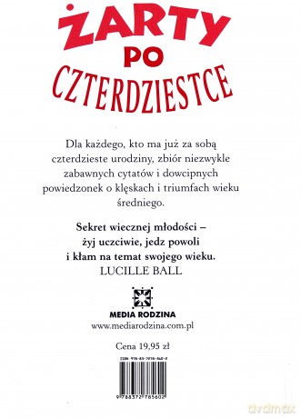Żarty po czterdziestce - Lech Jęczmyk [KSIĄŻKA]