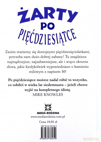 Żarty po pięćdziesiątce - Lech Jęczmyk [KSIĄŻKA]