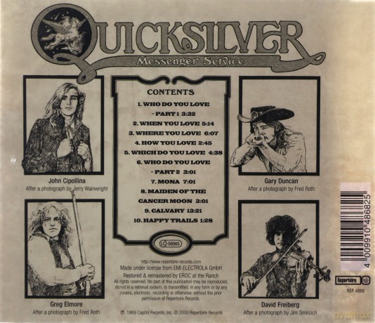 Quicksilver Messenger Service: Happy Trails [CD]