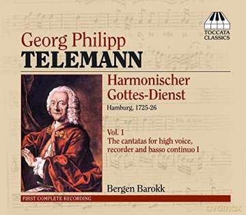 Georg Philipp Telemann: Harmonischer Gottesdienst Vol.1 [CD]