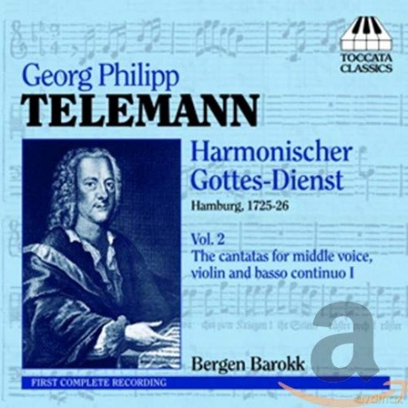Georg Philipp Telemann: Harmonischer Gottesdienst Vol.2 [CD]