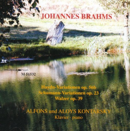 Johannes Brahms: Haydn-Variationen op.56b f.2 Klaviere [CD]