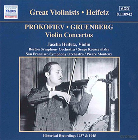 Heifetz spielt Violinkonzerte [CD]