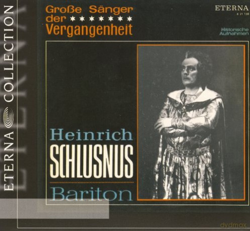 Heinrich Schlusnus singt Arien [CD]