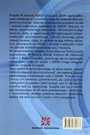 Jak żyć z ADHD - Edward M. Hallowel, John J. Ratey [KSIĄŻKA]