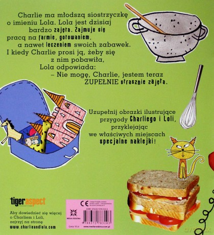 Charlie i Lola. Jestem bardzo zajęta - Lauren Child [KSIĄŻKA]
