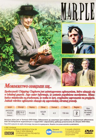 Kolekcja Agathy Christie: Morderstwo Odbędzie Się (Miss Marple 17) (BBC) [DVD]