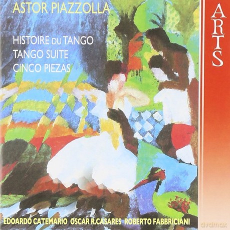 Astor Piazzolla: Histoire du Tango fur Flote & Gitarre [CD]