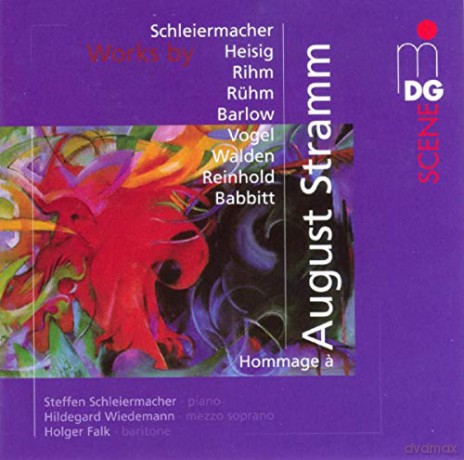 Steffen Schleiermacher: Hommage a August Stramm [CD]