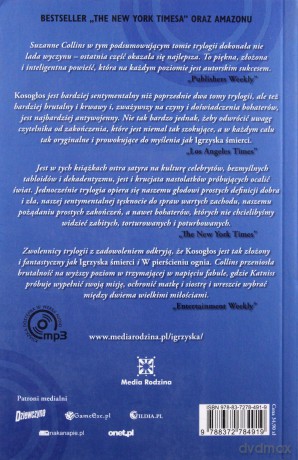Igrzyska śmierci (Tom 3) Kosogłos - Suzanne Collins [KSIĄŻKA]
