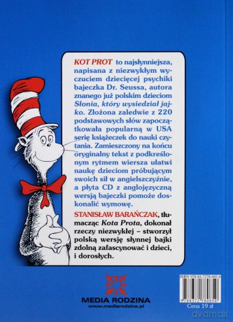 Kot Prot - Dr. Seuss [KSIĄŻKA]+[CD]