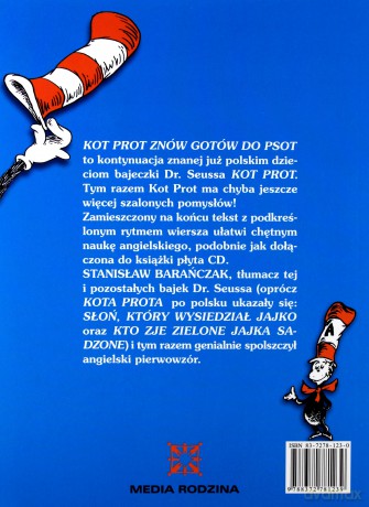 Kot Prot znów gotów - Dr. Seuss [KSIĄŻKA]+[CD]