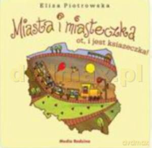 Książeczka wycieczka po miastach - Eliza Piotrowska [KSIĄŻKA]