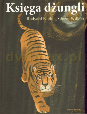 Księga dżungli (okładka Tygrys) - Rudyard Kipling [KSIĄŻKA]