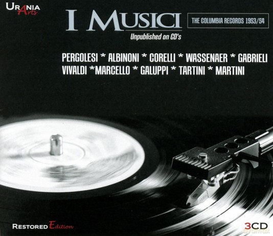 Giovanni Battista Pergolesi: I Musici - The Columbia Records 1953/1954 [3CD]