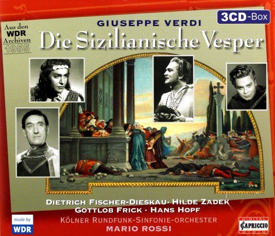 Giuseppe Verdi: I Vespri Siciliani (in dt.Spr.) [3CD]