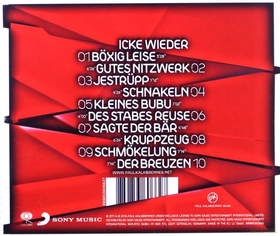 Paul Kalkbrenner: Icke wieder [CD]