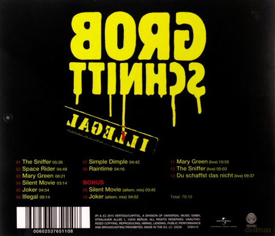 Grobschnitt: Illegal (2015 Remastered) [CD]