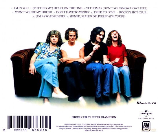Peter Frampton: I'm In You [CD]