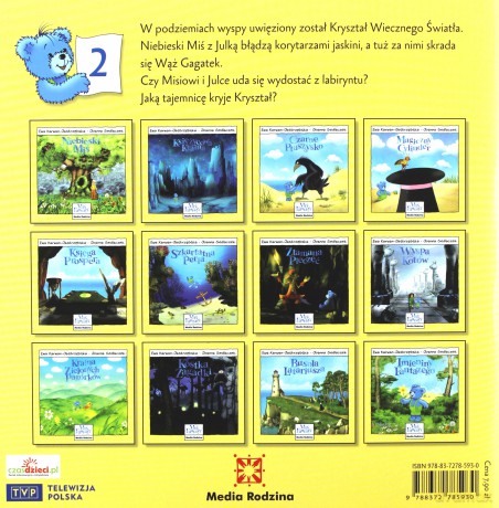 Miś Fantazy 2 Tajemnica kryształu - Ewa Karwan-Jastrzębska [KSIĄŻKA]