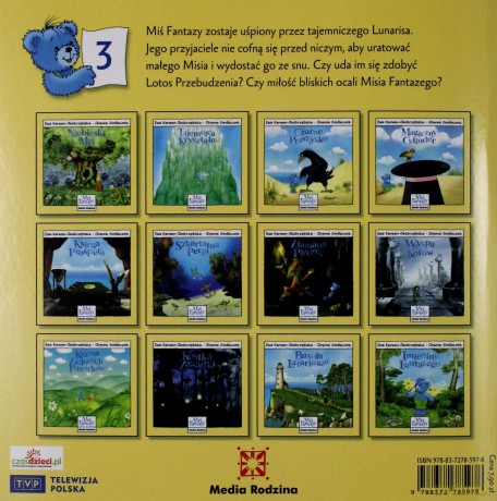 Miś Fantazy 3 Ksiżycowa kraina - Ewa Karwan-Jastrzębska [KSIĄŻKA]