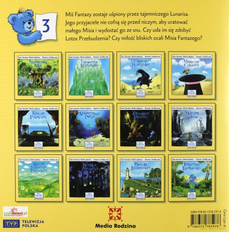 Miś Fantazy 3 Ksiżycowa kraina - Ewa Karwan-Jastrzębska [KSIĄŻKA]