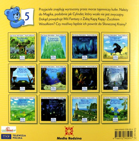 Miś Fantazy 5 Magiczny cylinder - Ewa Karwan-Jastrzębska [KSIĄŻKA]