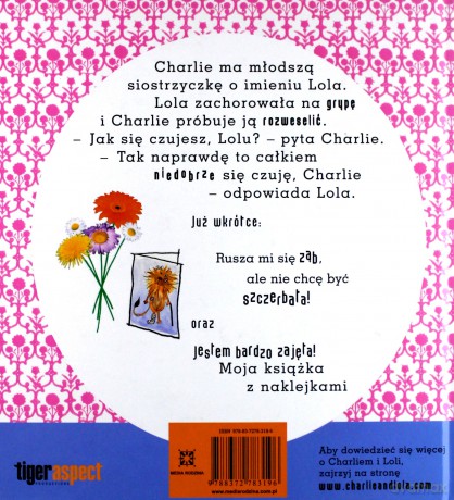 Naprawdę niedobrze się czuję - Lauren Child [KSIĄŻKA]