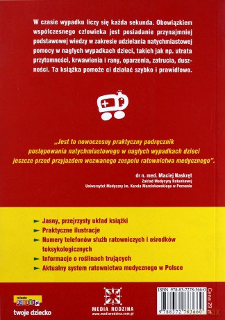 Natychmiastowa pomoc w nagłych wypadkach dzieci - Janko von Ribbeck [KSIĄŻKA]