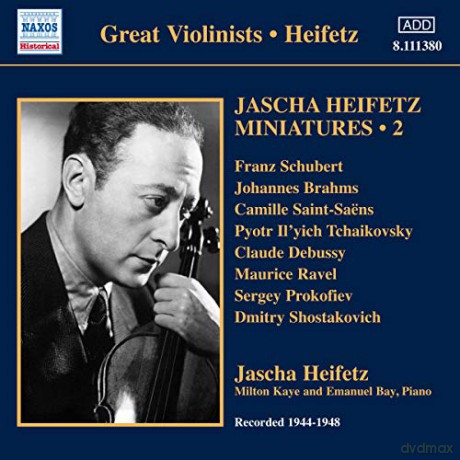 Jascha Heifetz - Miniaturen Vol.2 [CD]