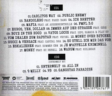 18 Karat: Je M'Appelle kriminell [CD]