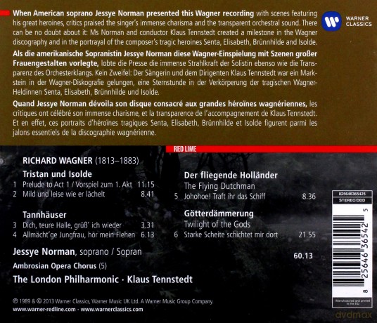 Jessye Norman singt Wagner [CD]