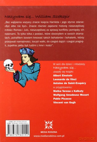 Nazywam się William Szekspir - Lluis Cugota [KSIĄŻKA]