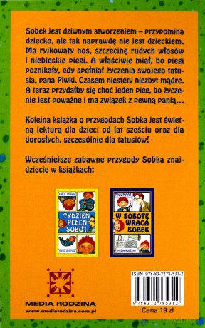 Nowe piegi dla Sobka - Paul Maar [KSIĄŻKA]