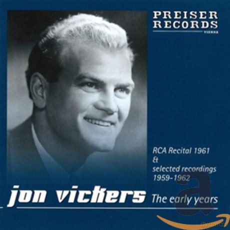 Jon Vickers - The early years [CD]