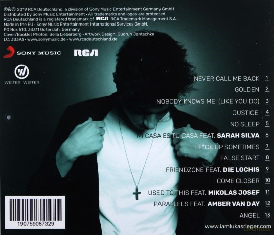 Lukas Rieger: Justice [CD]