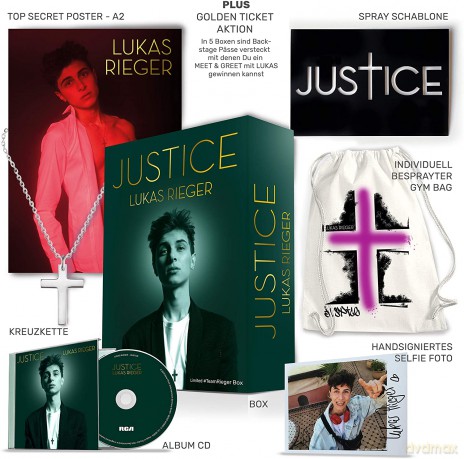 Lukas Rieger: Justice (Limitierte Fanbox) [CD]