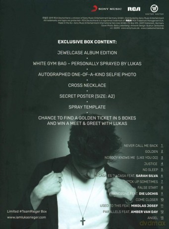 Lukas Rieger: Justice (Limitierte Fanbox) [CD]